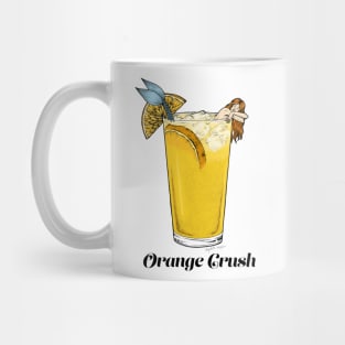 Orange Crush Mermaid Mug